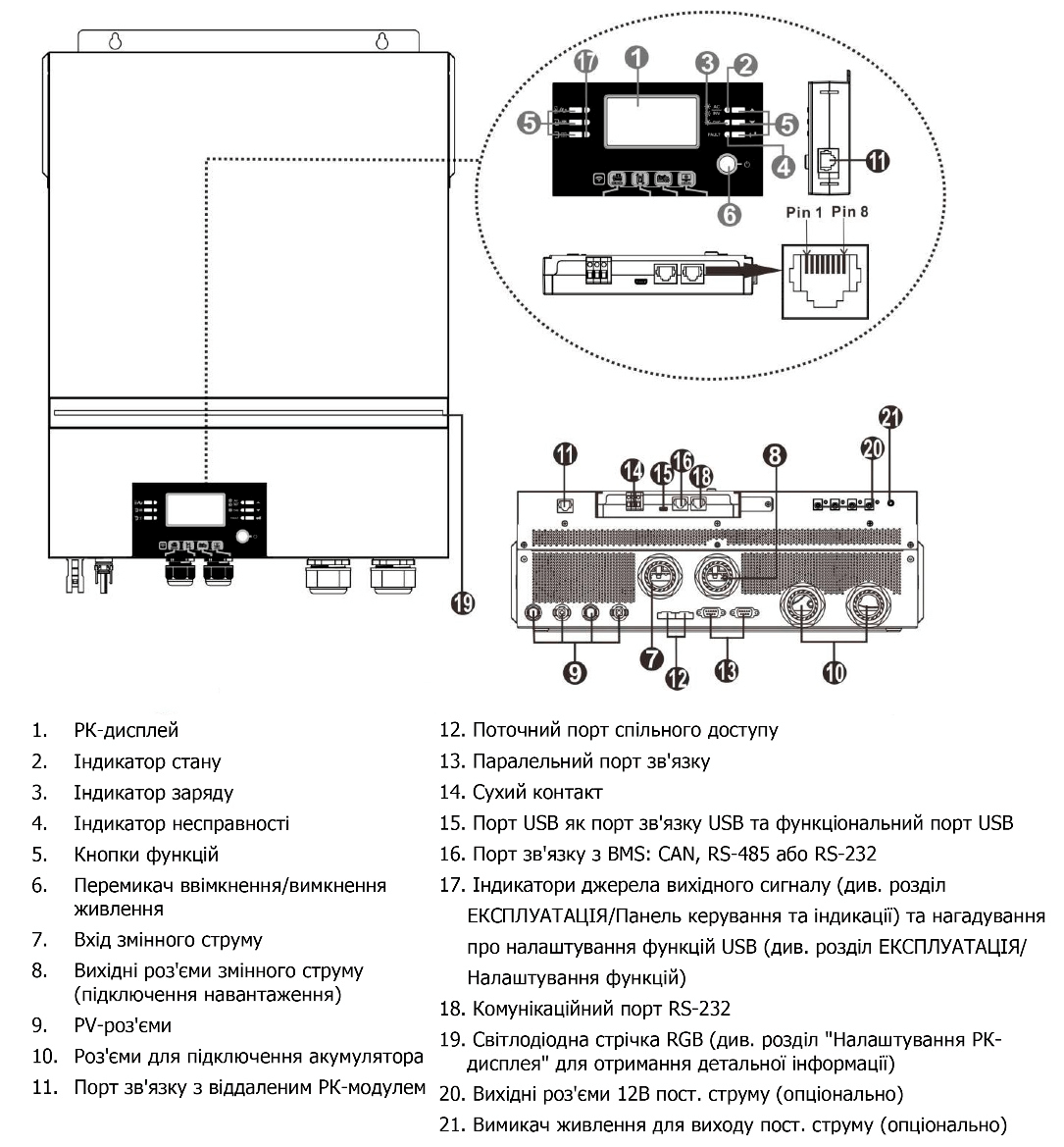 Logic Power LPW-HY-MAX-8000VA